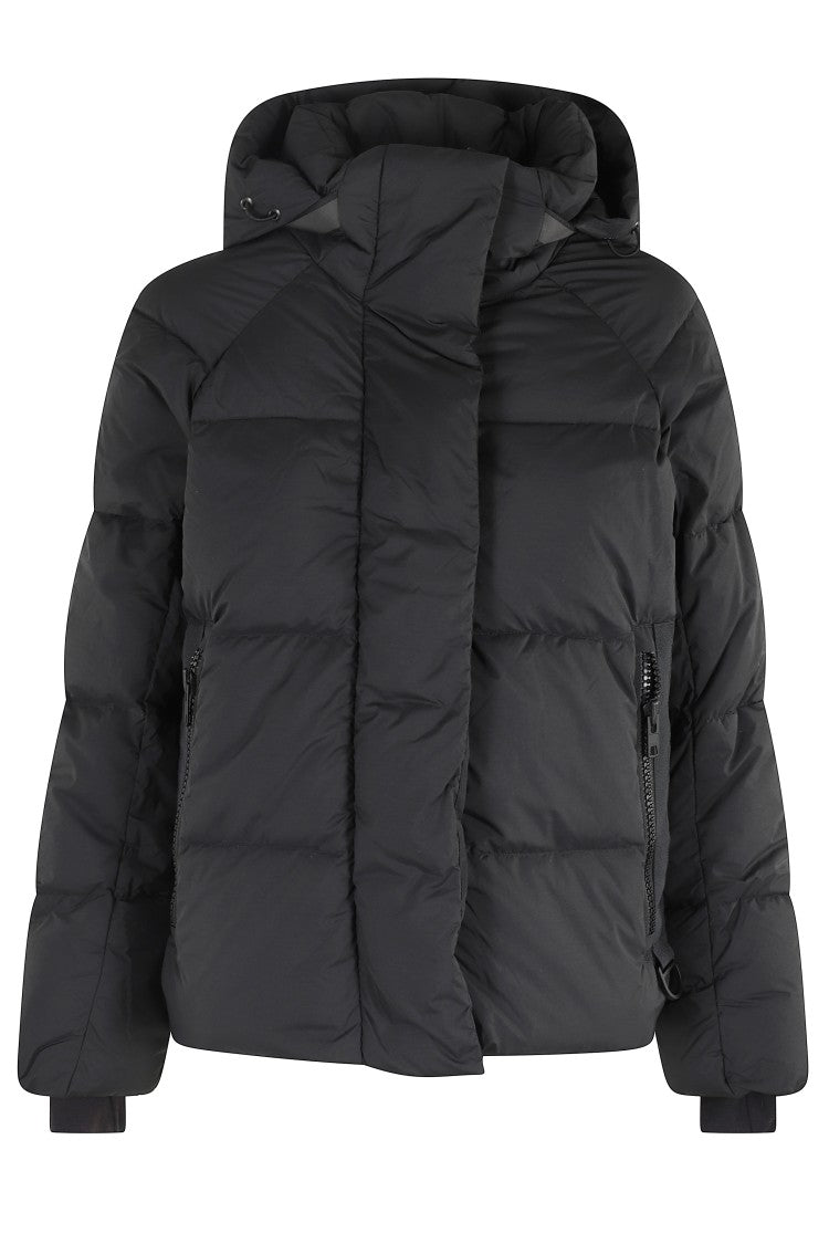 Canada Goose Puffer Jacket With Matte Finish And Hood