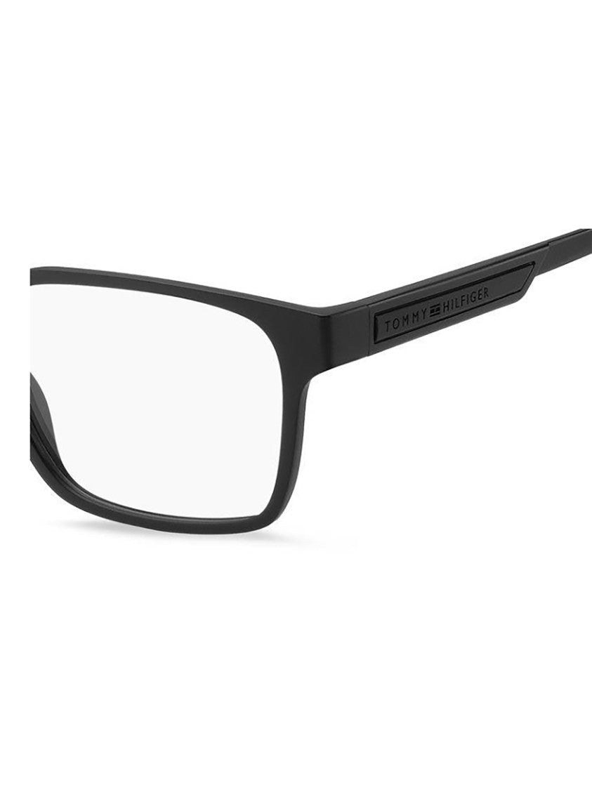 Tommy Hilfiger Black Th 2093 Rectangular Minimalist Frames