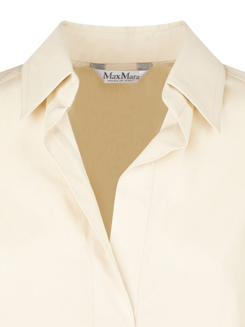 Max Mara Midi Dress With Soft Collar