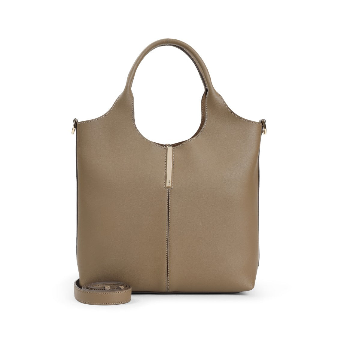 Tod's Structured Shoulder Bag In Smooth Leather