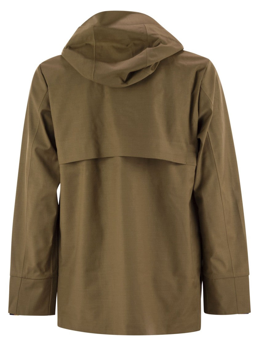 K-Way Erhal Tech Wool Blend - Hooded Jacket