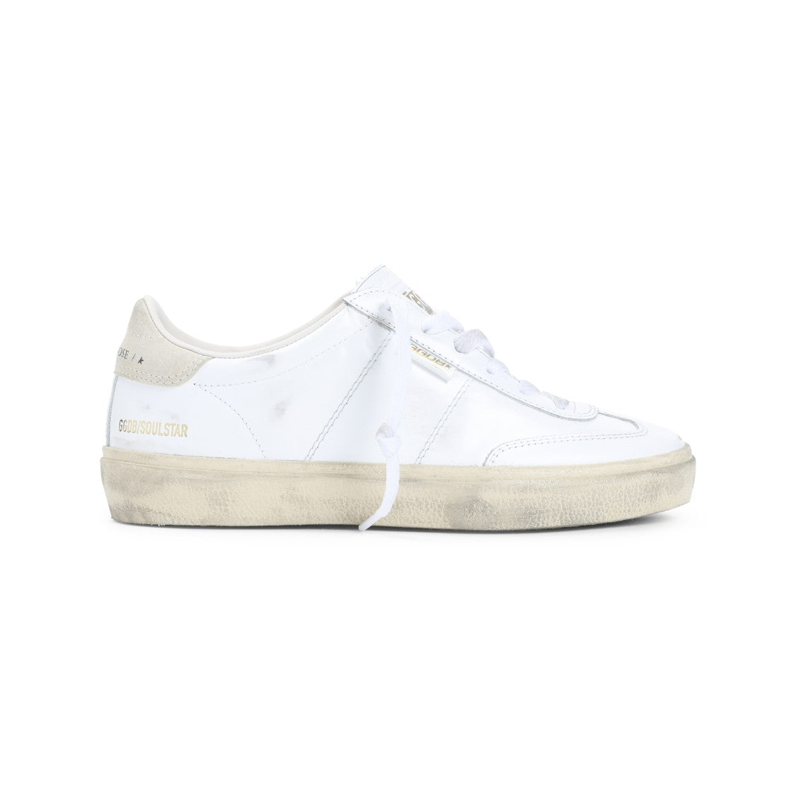 Golden Goose Soul Star White Leather Sneakers