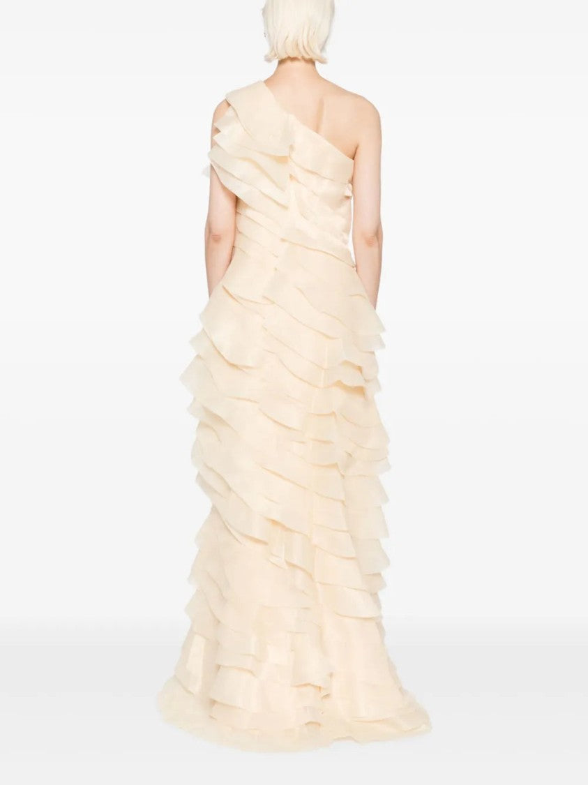 Saiid Kobeisy Layered Organza Dress