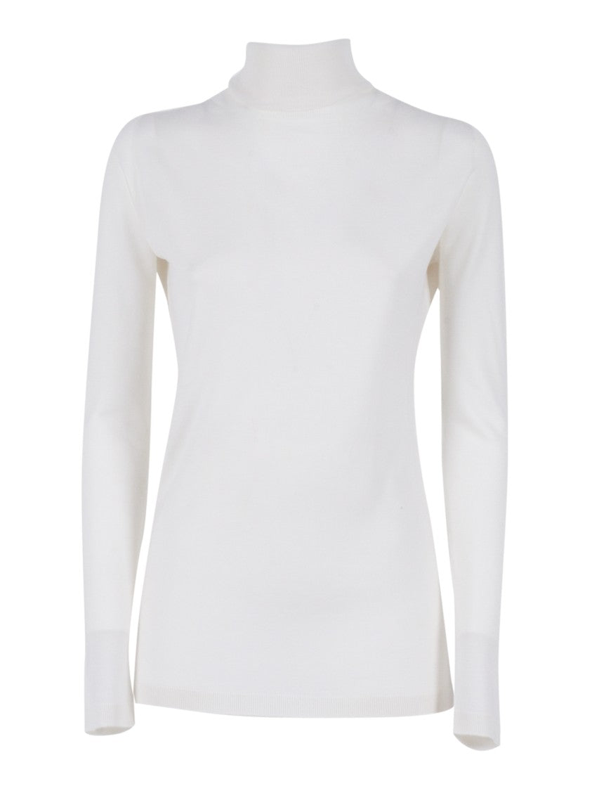 Fabiana Filippi Refined Turtleneck Sweater In Cashmere-Silk Blend