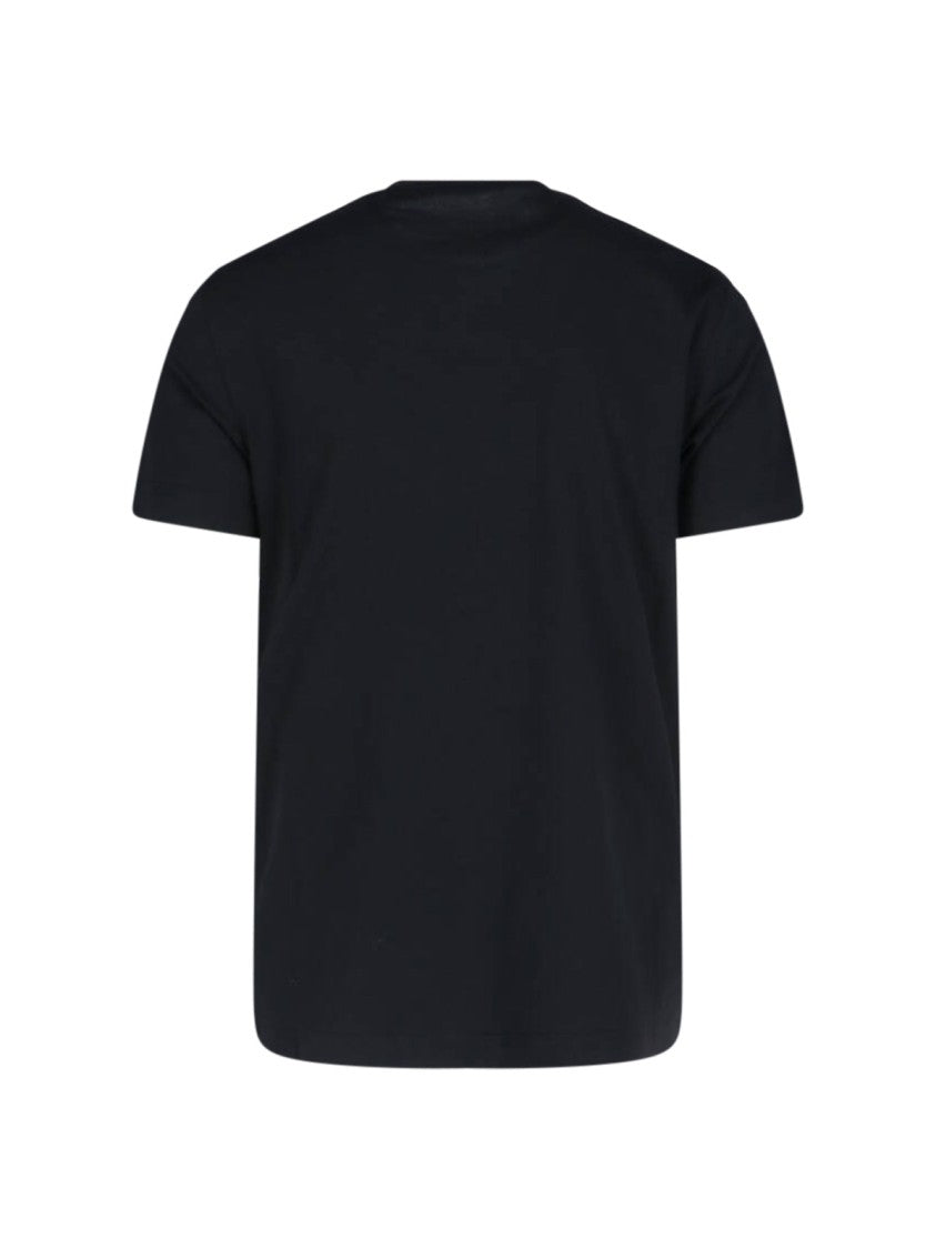 Burberry Classic Logo Black Cotton Burberry T-Shirt