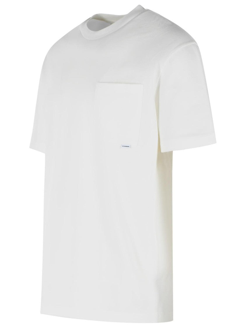 Jil Sander Black Cotton T-Shirt