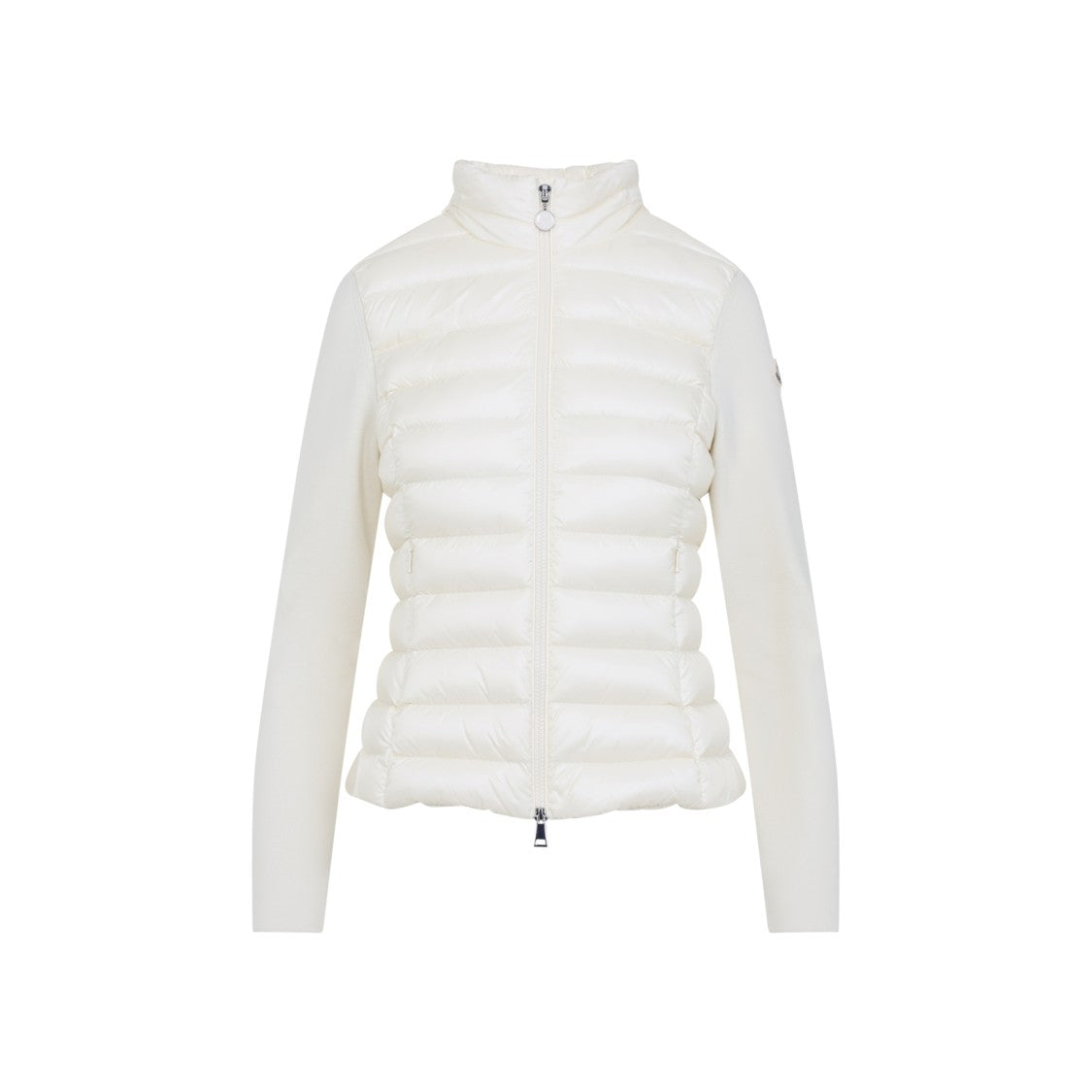 Moncler Quilted Virgin Wool Down Coat