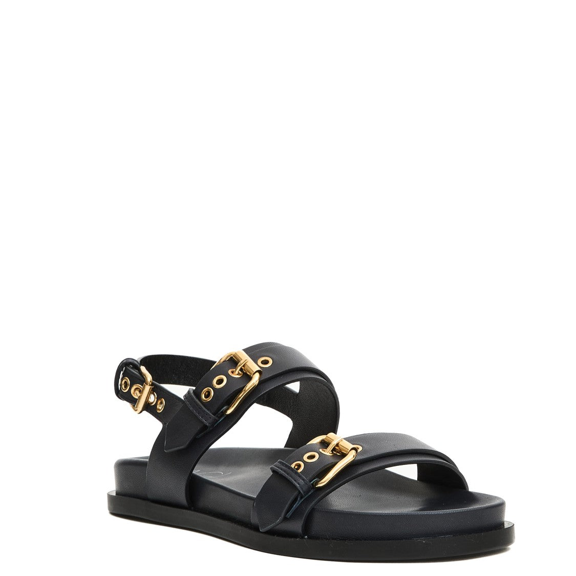 Agl Sandalo Sportivo Pelle Blu