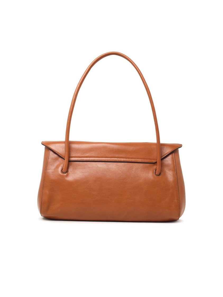 Marni 'E/W' Brown Leather Shoulder Bag