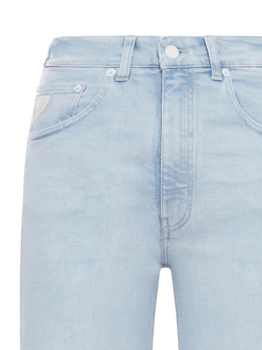 Iois Light Blue Flared Denim Jeans