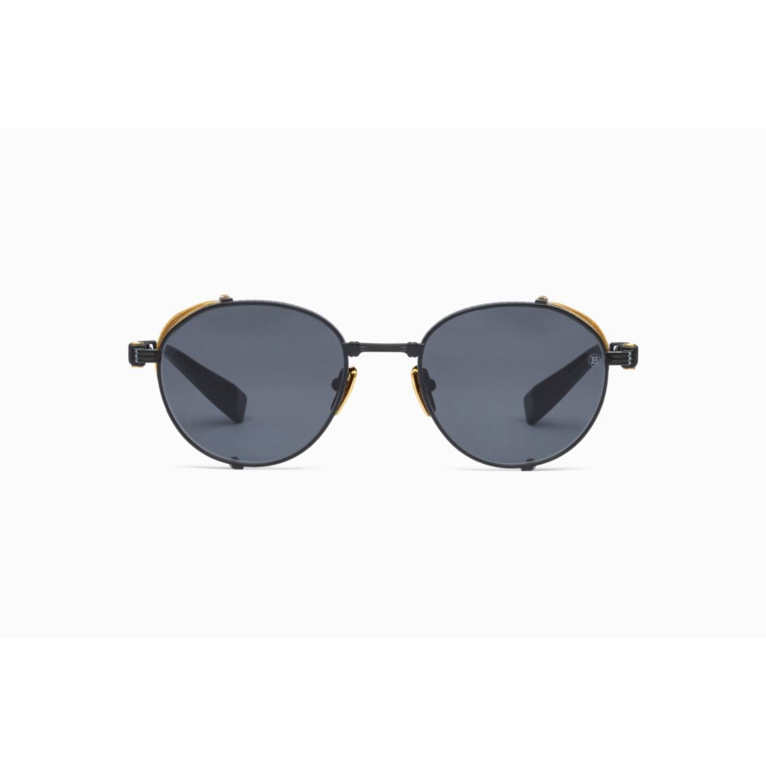 Balmain Brigade - I Round Metal Frame Sunglasses