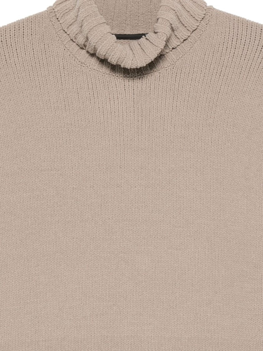Rrd Ribbed High Collar Sweater