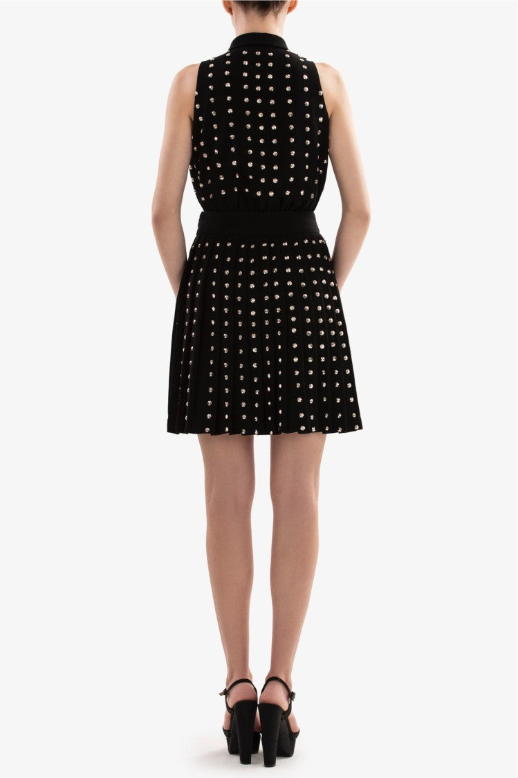 Saiid Kobeisy Beaded Tennis Skirt