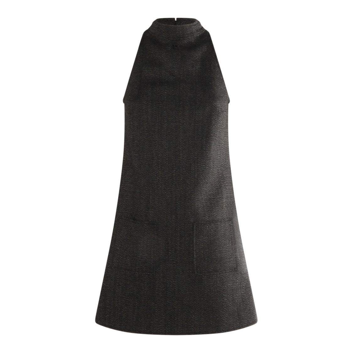 Courrèges Black Wool Dress