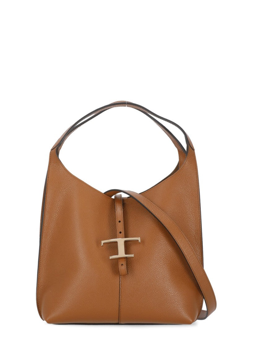 Tod's Brown Leather Shoulder Bag