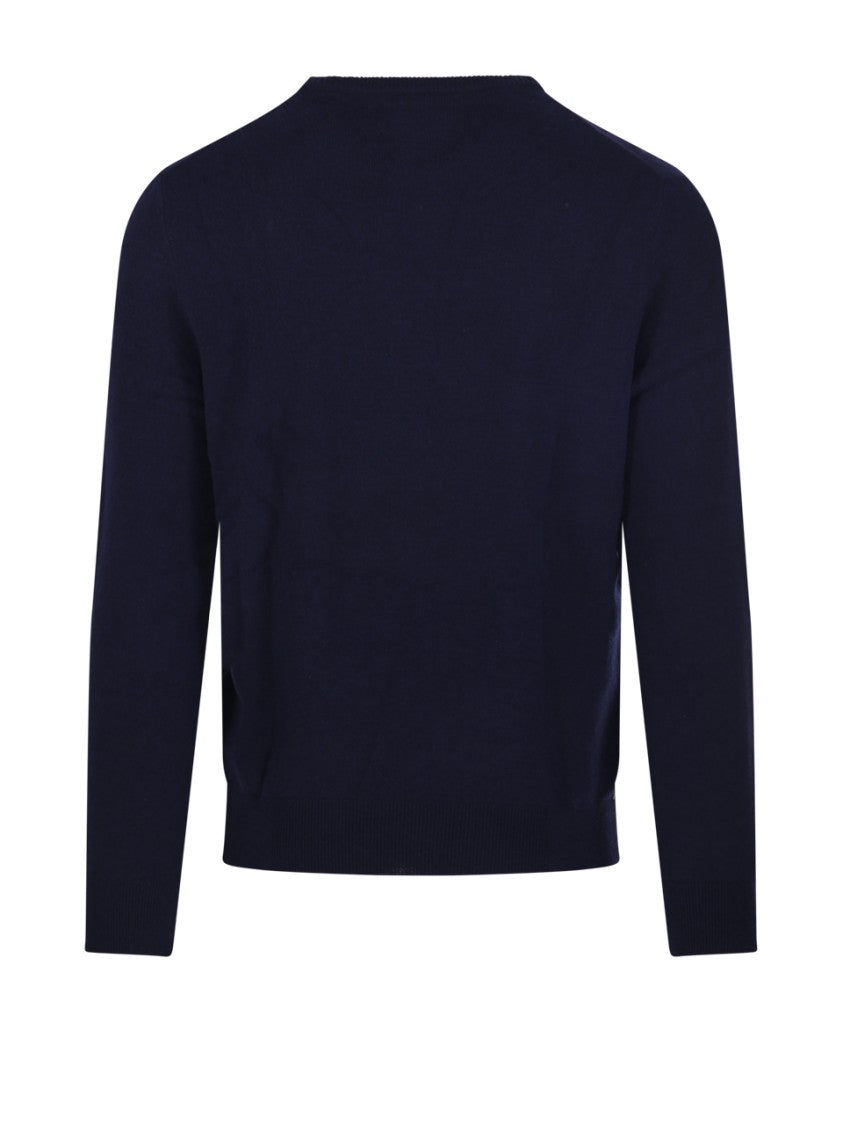 Polo Ralph Lauren Fitted Round Neck Wool Sweater