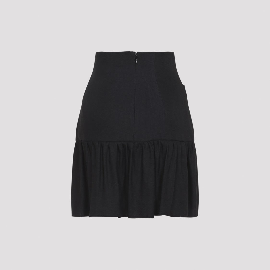 Elisabetta Franchi Linen Blend A-Line Skirt