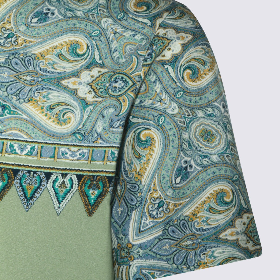 Etro Paisley Patterned Short-Sleeve T-Shirt