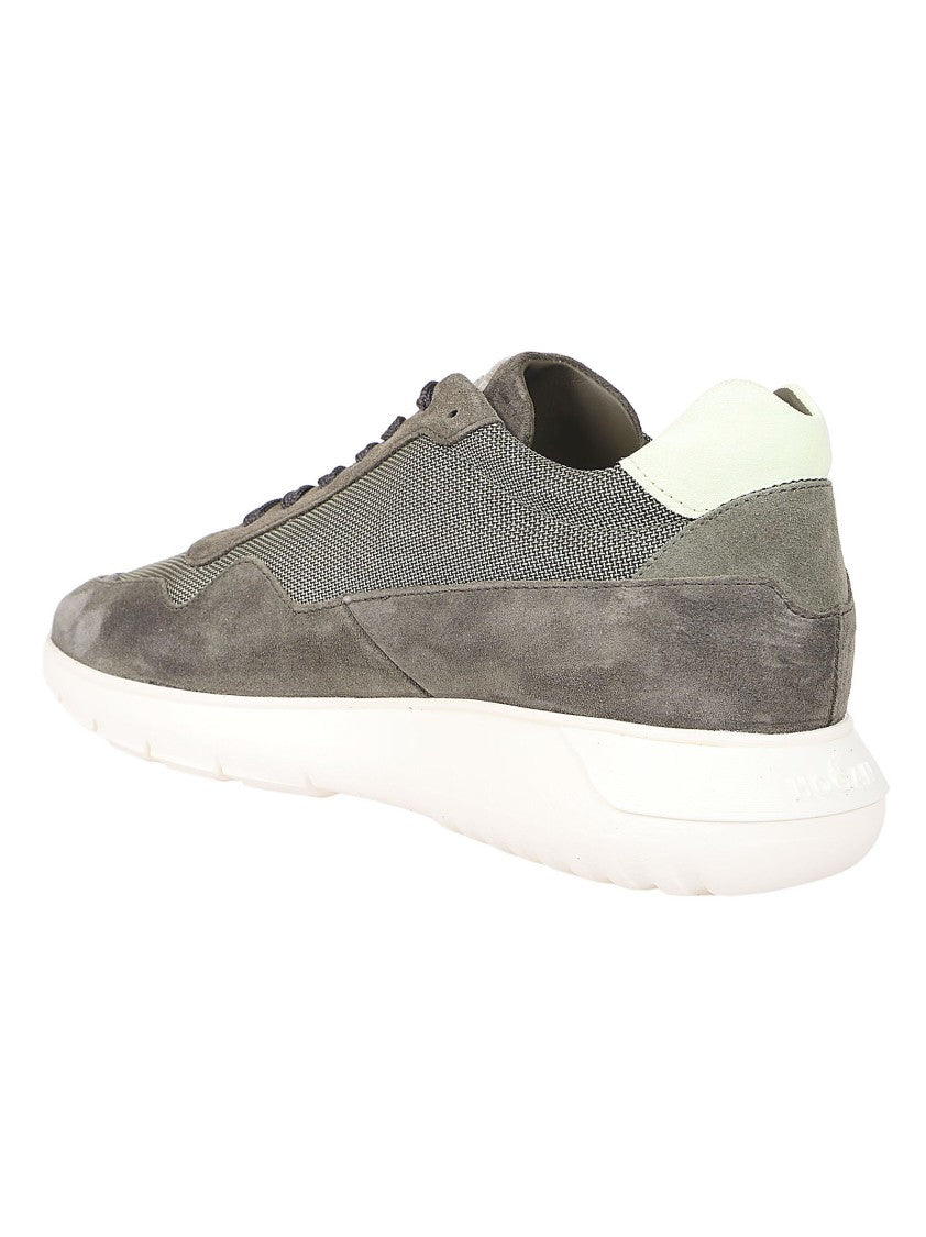 Hogan H371 Leather And Mesh Sneakers