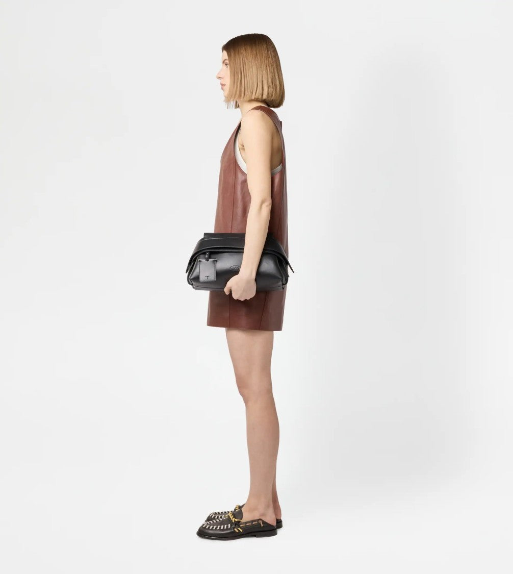 Tod's Black Wav Pouch Mini Bag