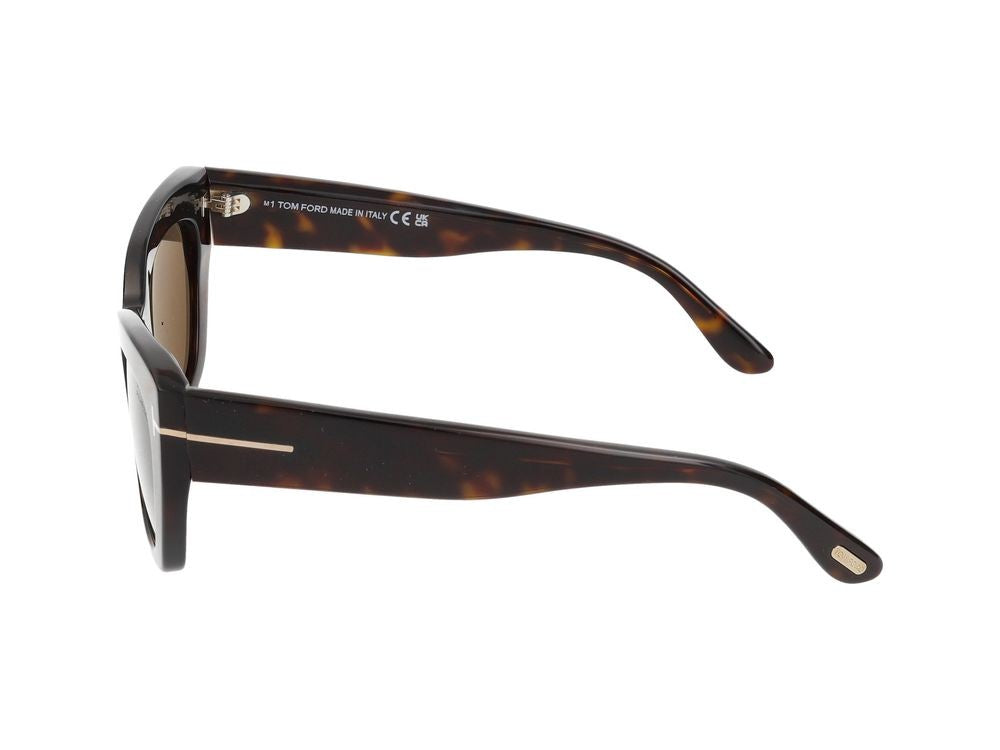 Tom Ford Tortoiseshell Oversized Cat-Eye Sunglasses