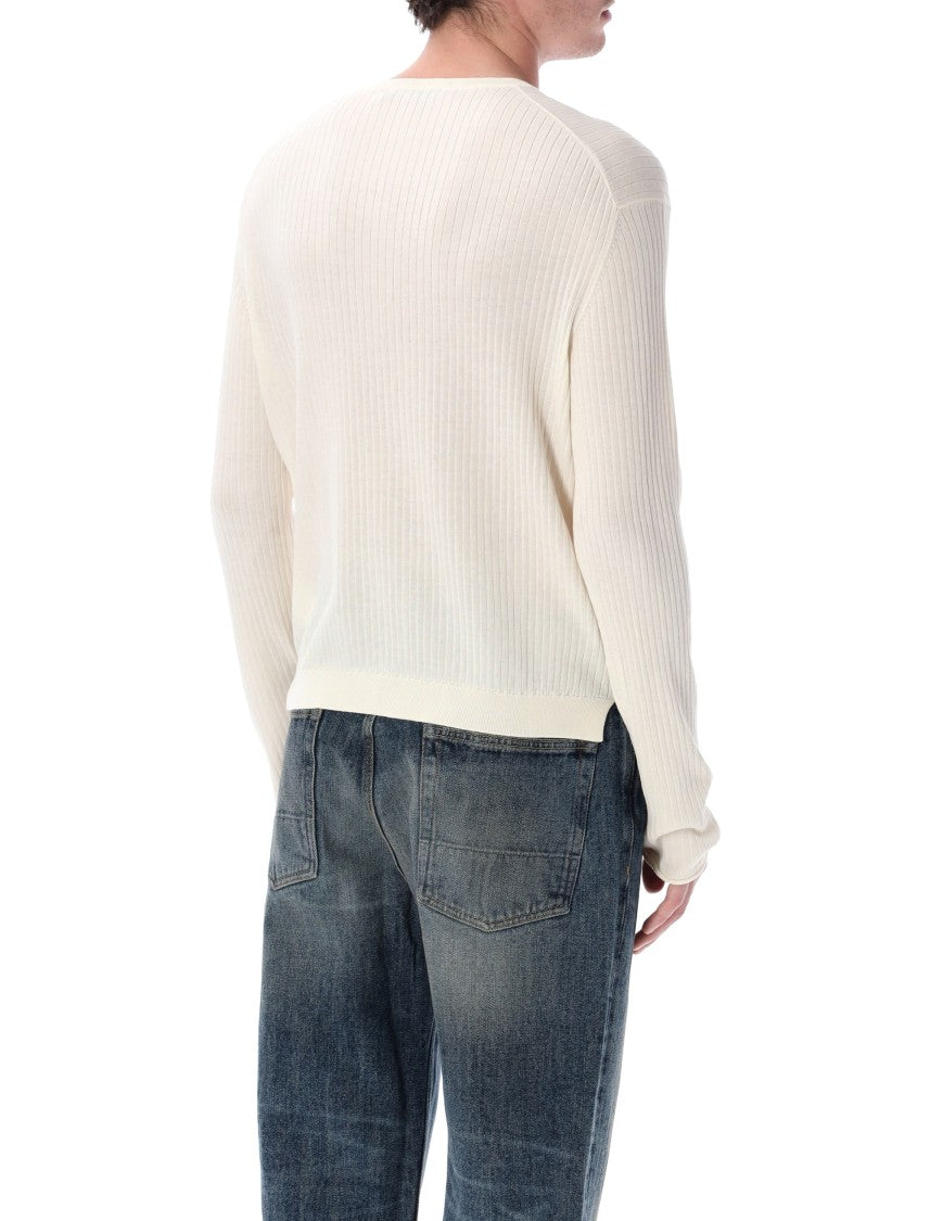 Our Legacy Fine Fine Coste Cotton Crepe Henley