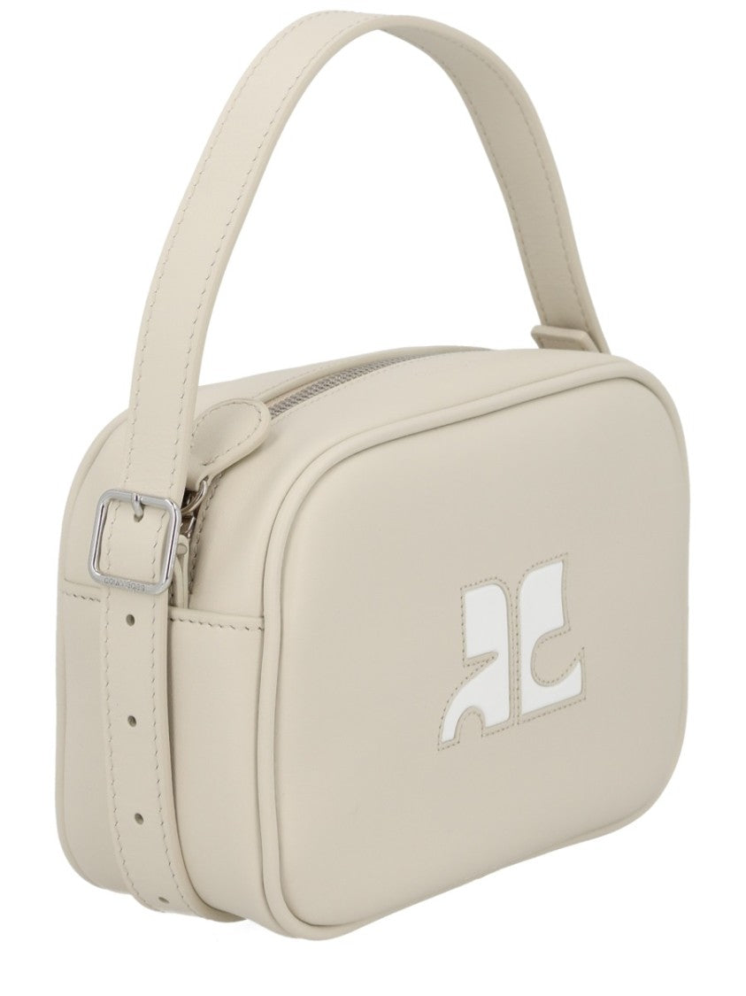 Courrèges Neutrals Reedition Naplack Calfskin Bag