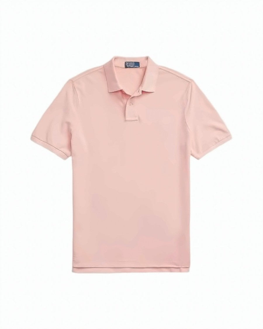 Polo Ralph Lauren Pink Polo Shirt With Classic Collar