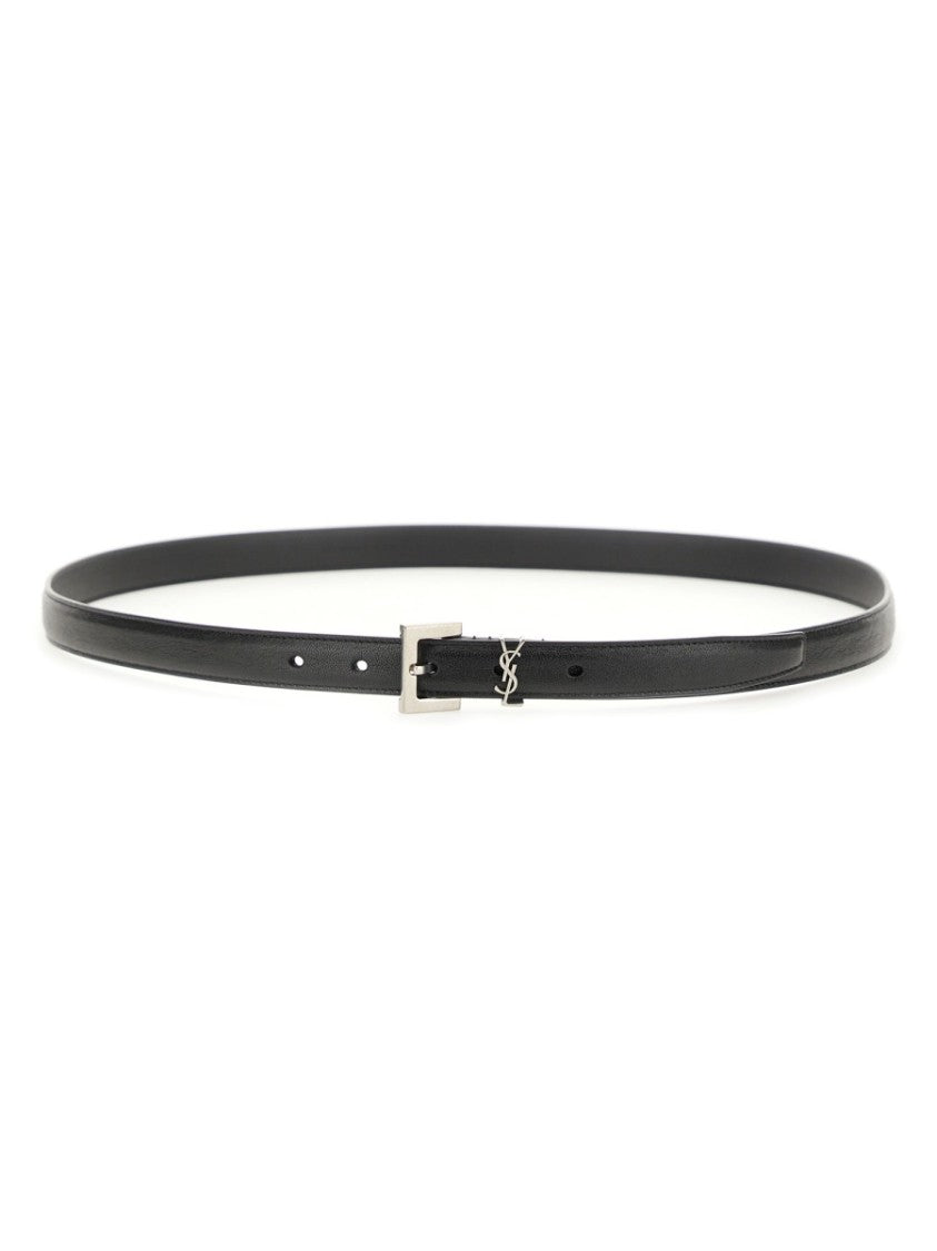 Saint Laurent "Cassandre" Thin Belt