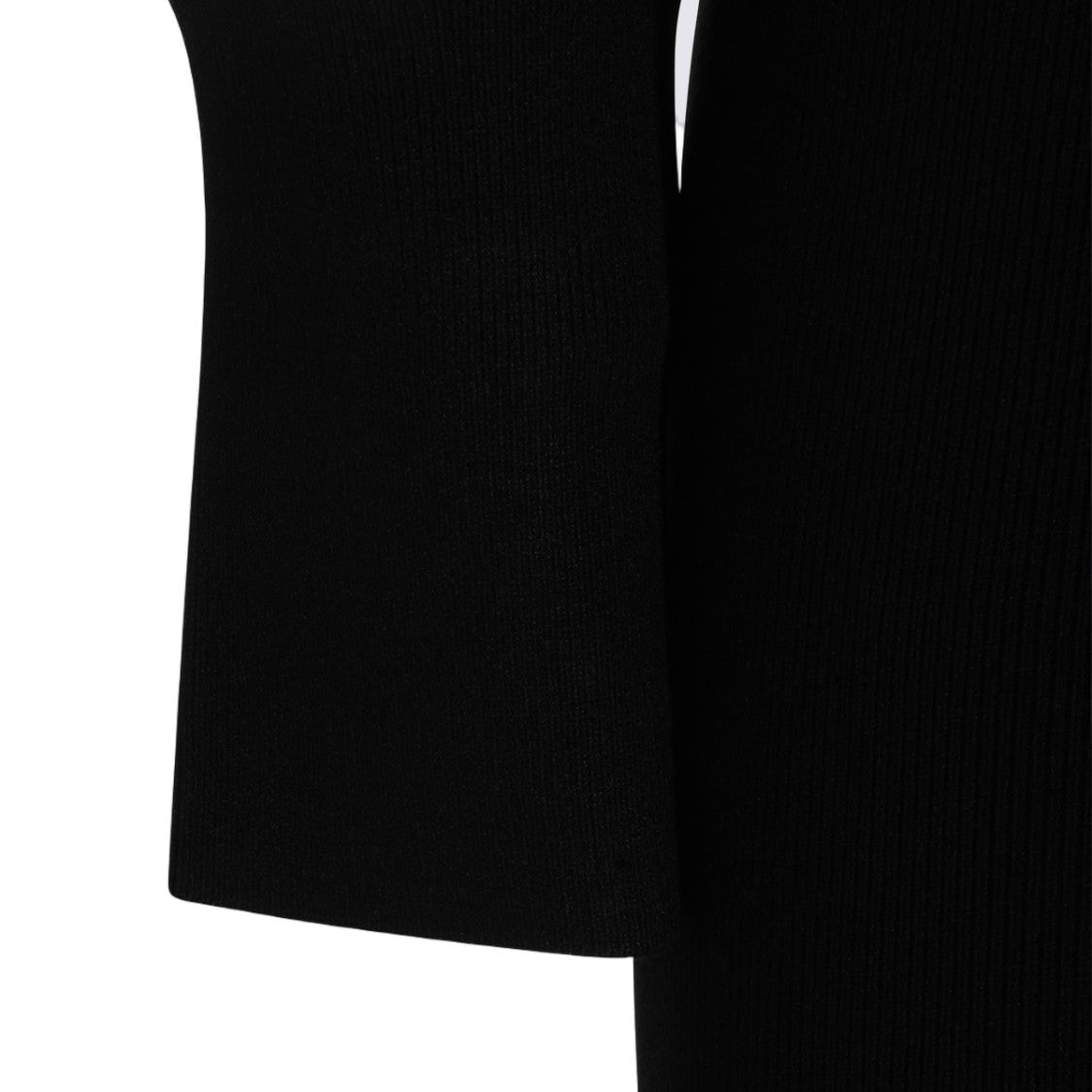 Anine Bing Fitted Mini Dress With Long Sleeves And Metallic Detail