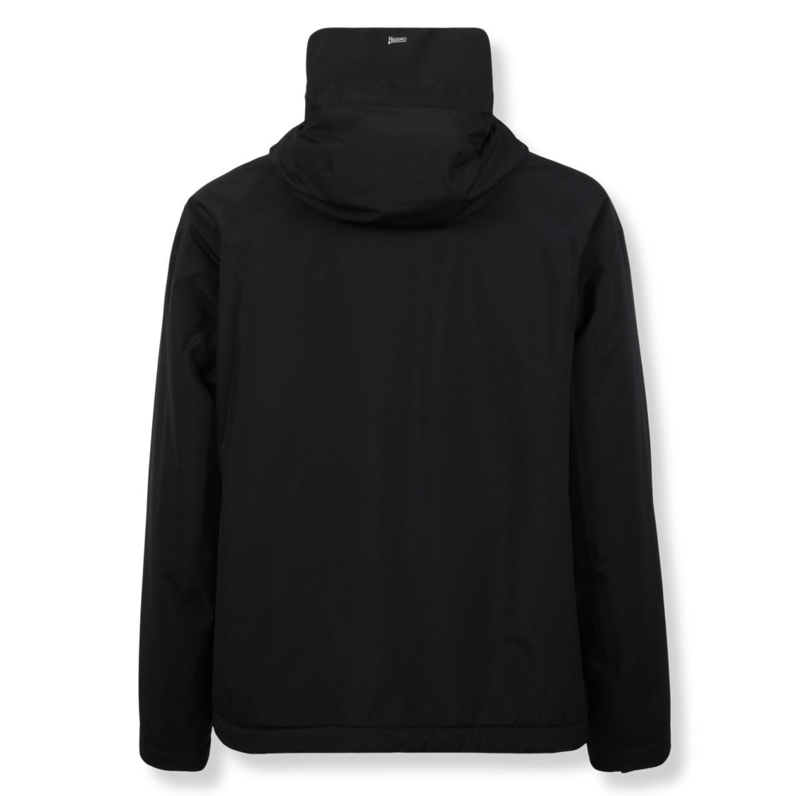 Herno Streamlined Short Herno Parka With Hood And Practical Pockets