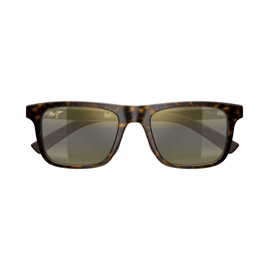 Maui Jim Moaka Rectangular Tortoiseshell Sunglasses With Gradient Lenses