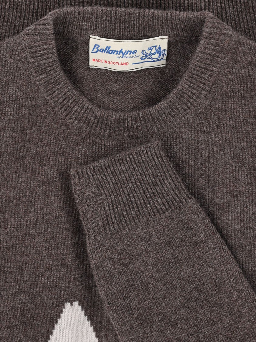 Ballantyne Cashmere Sweater – Brown