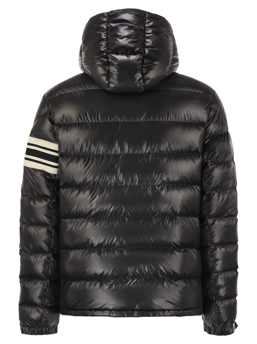Moncler Landre - Short Down Jacket With Hood