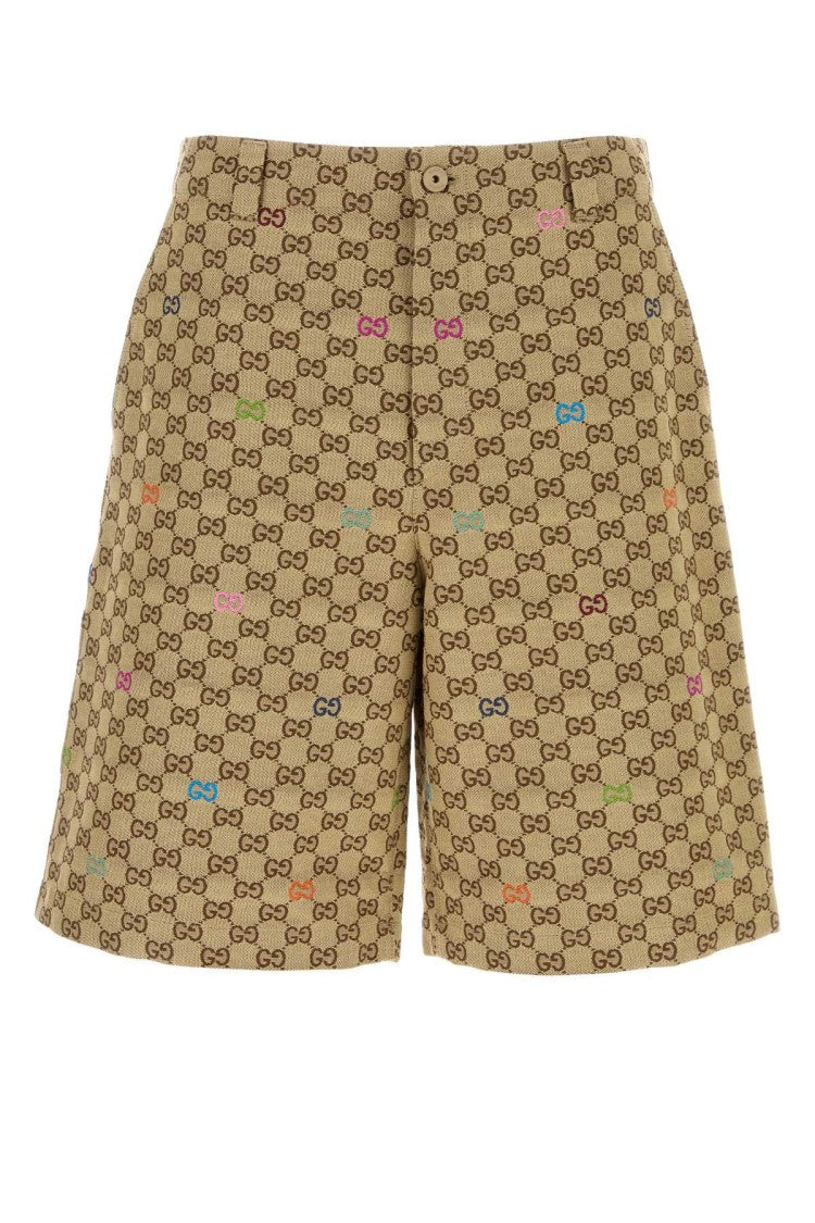 Gucci Gg Fabric Bermuda Shorts