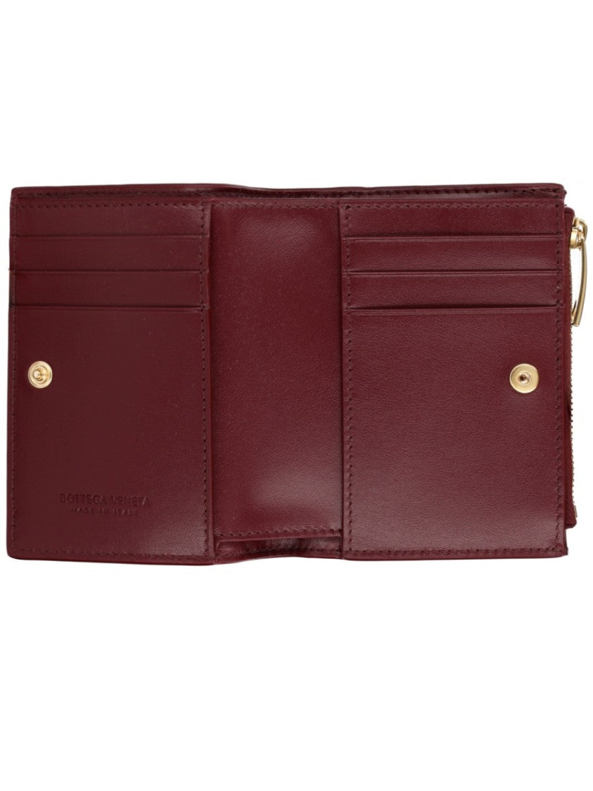 Bottega Veneta Woven Leather Bi-Fold Wallet
