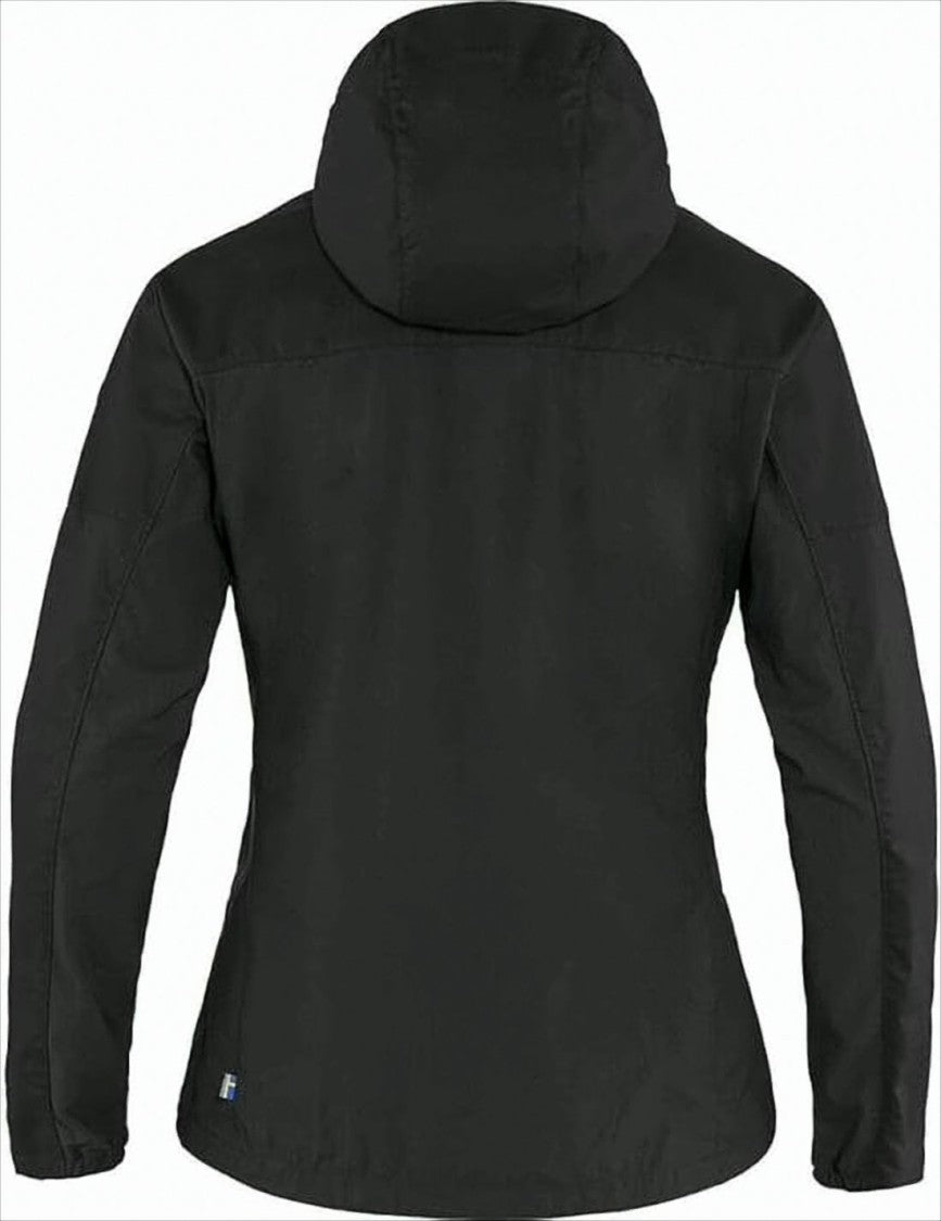 Fjallraven Kanken Fitted Black Jacket With Zip-Up Front