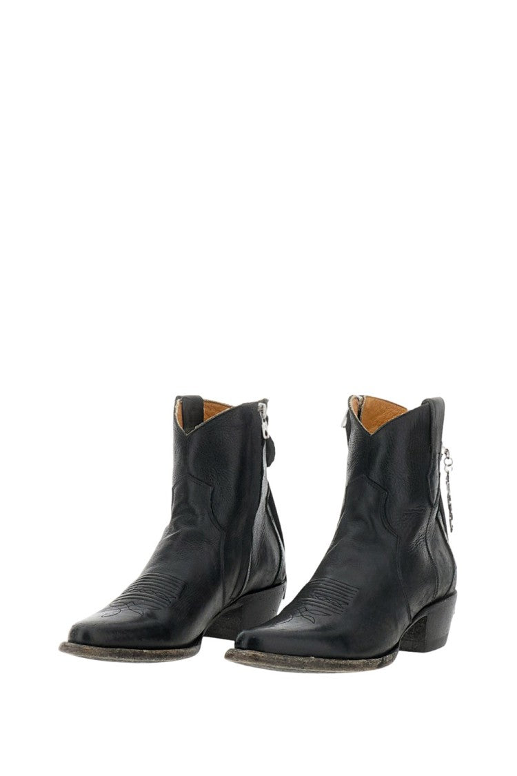 Comme Des Garçons Black Leather Boots