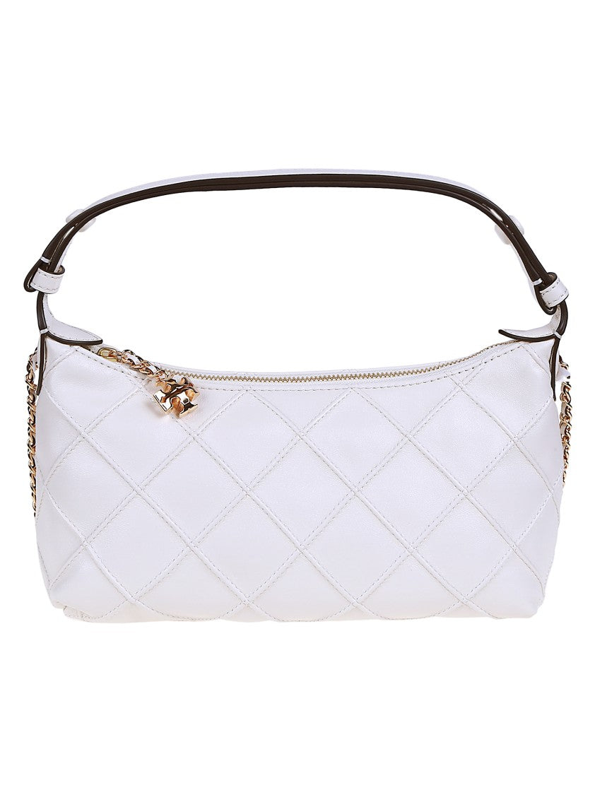 Tory Burch Fleming Quilted Lambskin Pouch Bag
