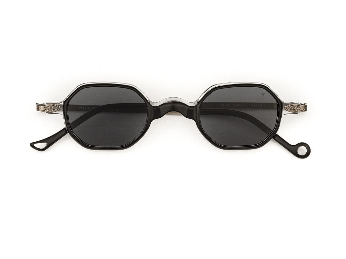 Eyepetizer Boca Metallic Octagonal Sunglasses
