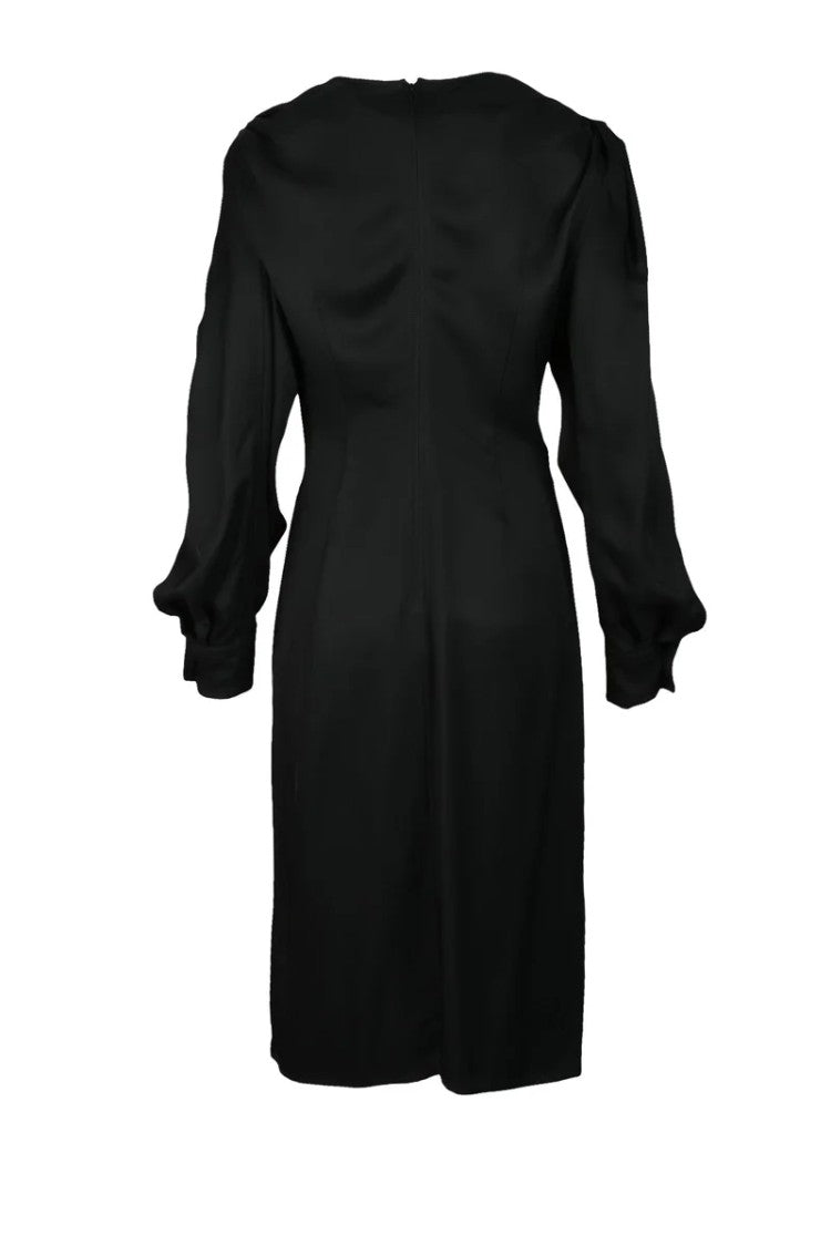 Bottega Veneta Long Dress Viscose - Black