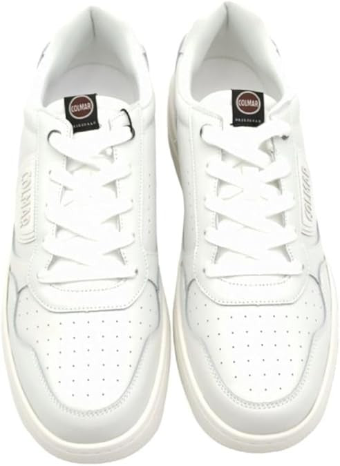 Colmar Originals White Leather Sneakers