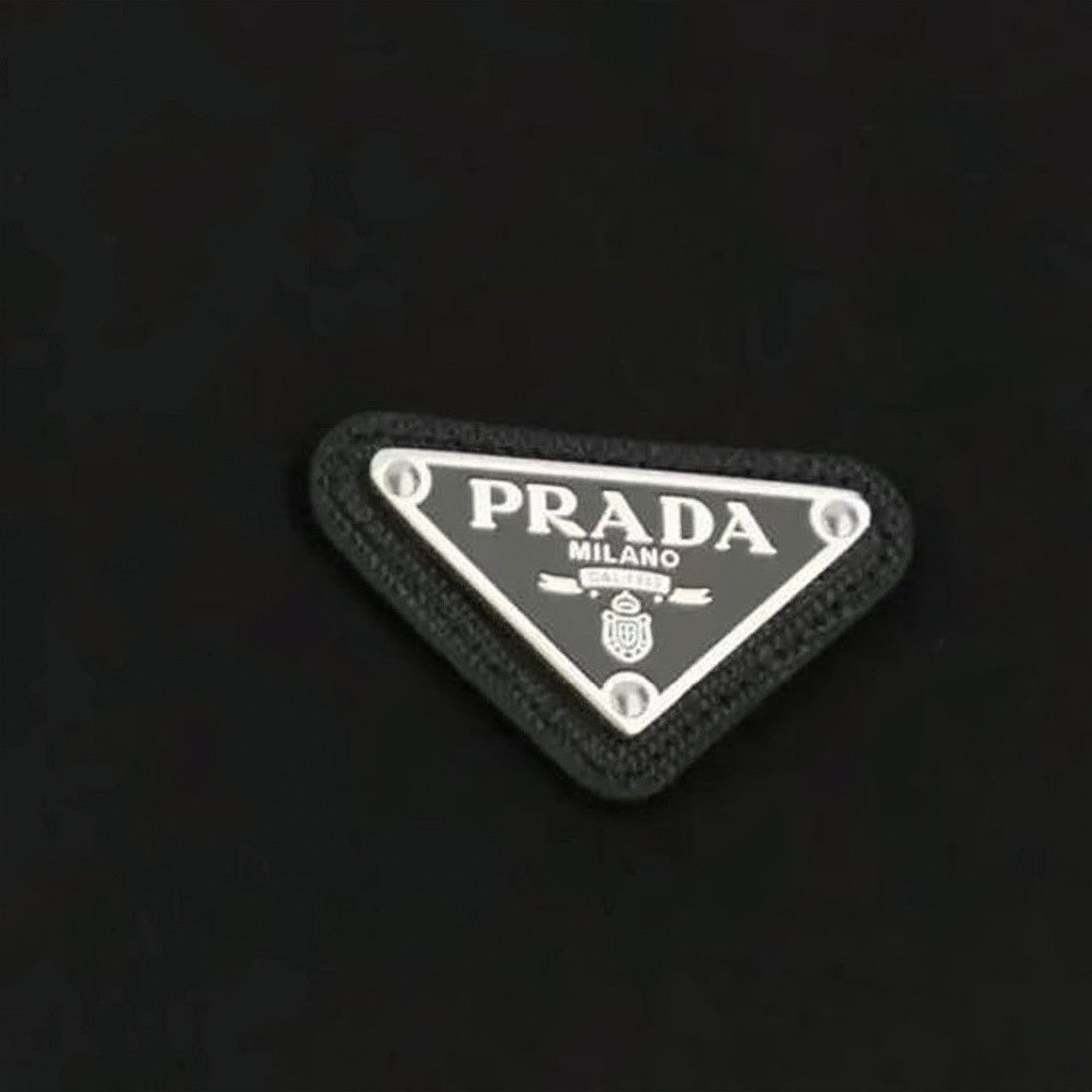 Prada Recycled Polyamide Bomber Jacket With Minimalist Design