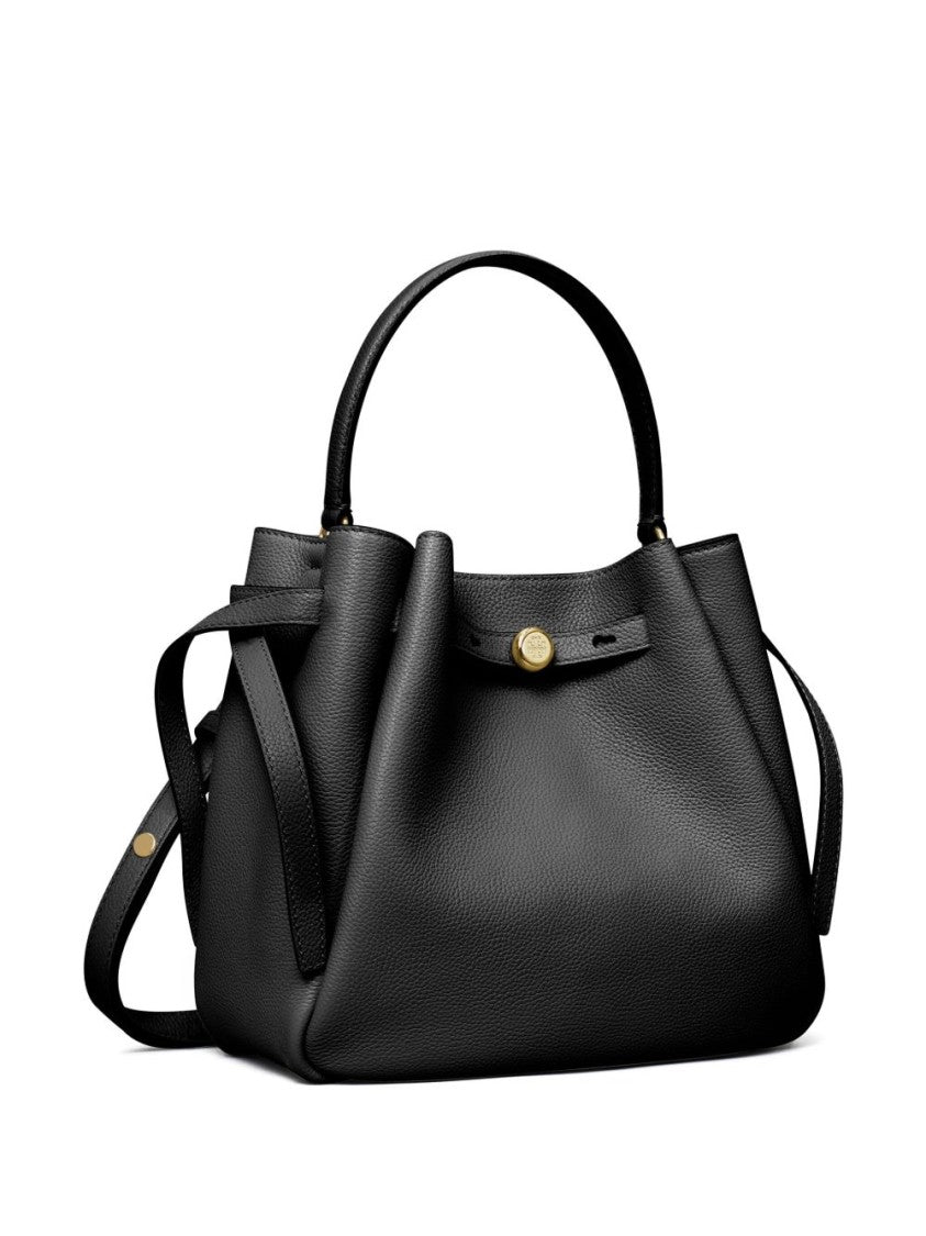 Tory Burch Structured Textured Leather Handbag
