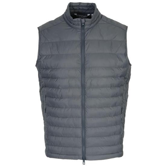 Peter Millar Quilted Vest With Stand-Up Collar And Side Pockets