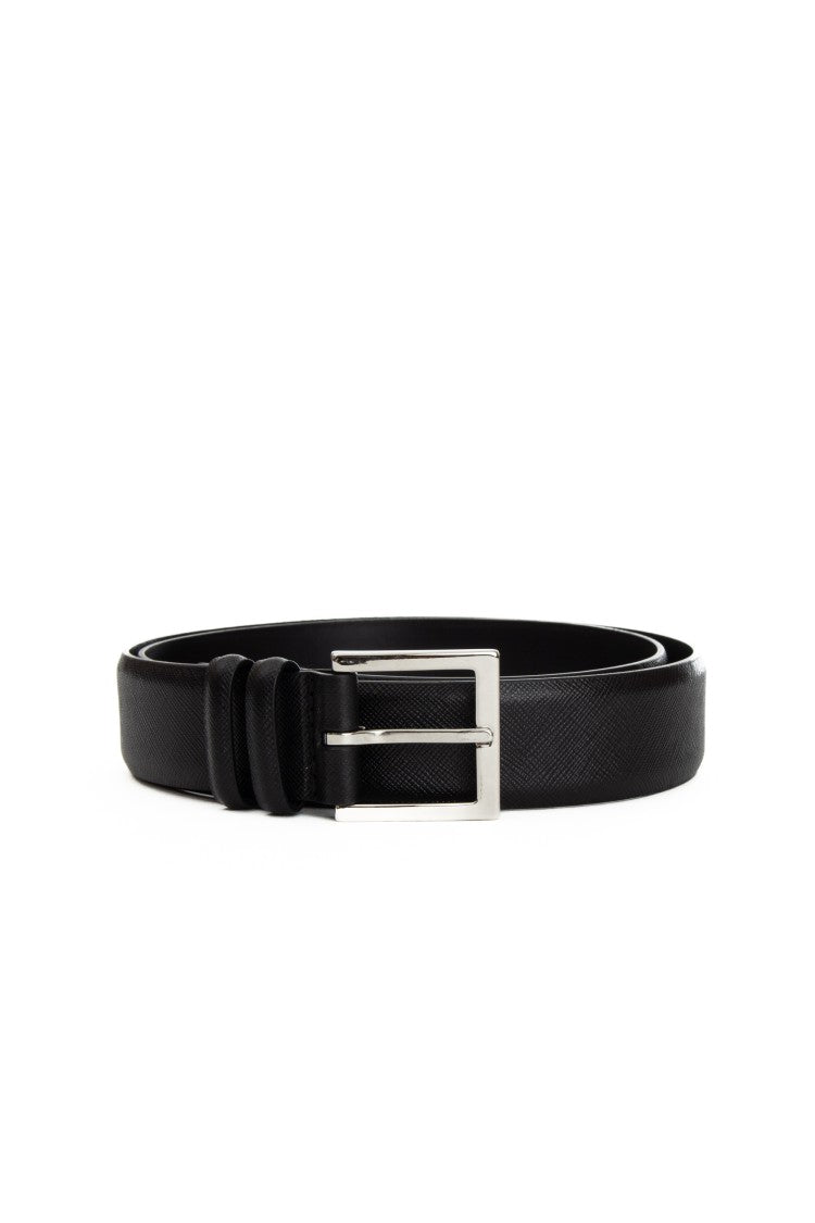 Orciani Classic Saffiano Leather Belt