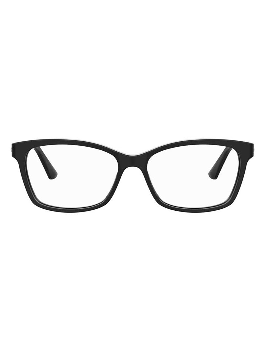 Pierre Cardin Stylish Black Acetate Optical Frames With Rectangular Shape