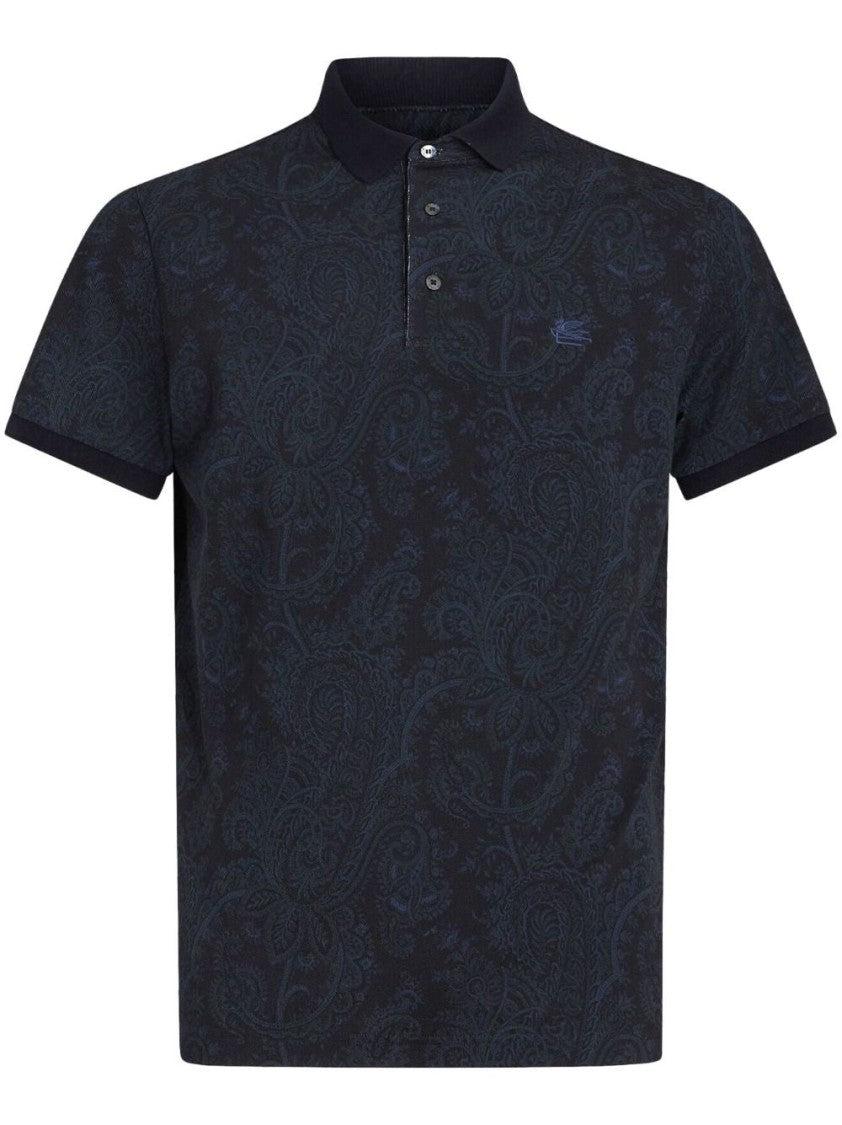 Etro Short Sleeve Casual Polo Shirt