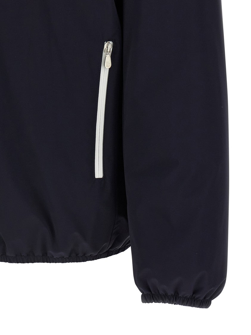 Brunello Cucinelli Windproof Jacket With Goose Down Padding