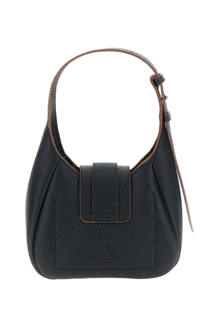 Hogan Black Trend Mini Leather Shoulder Bag